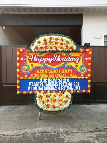 Papan Bunga Pernikahan kembangan utara